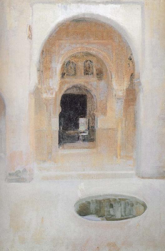 Joaquin Sorolla Sevilla Palace oil painting picture